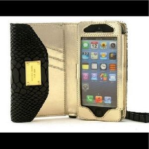 Michael Kors Snakeskin iPhone 4 Case Clutch Wallet